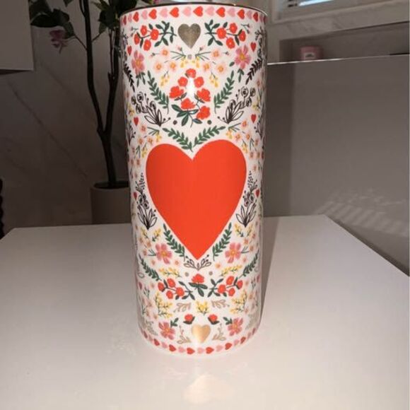 Rifle Paper Co. Other - Rifle Paper Company Floral Heart Design Vase